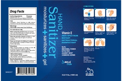 HS LABEL 1000 ML DISP